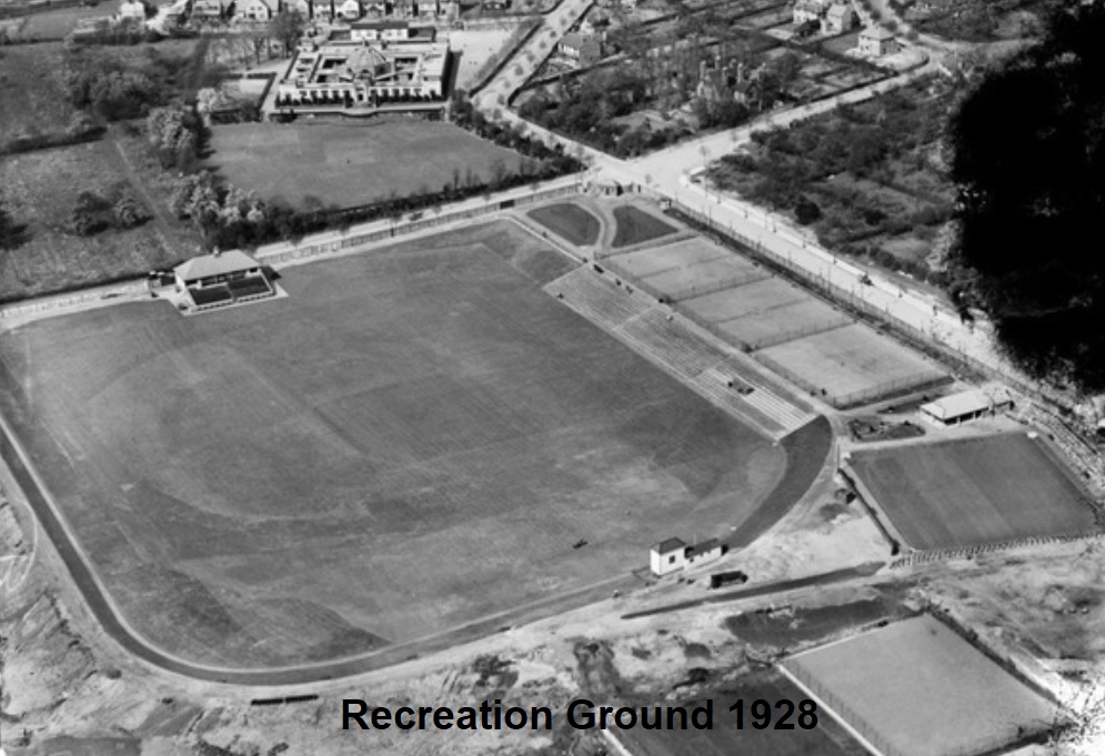 Ilkeston - Rutland Recreation Ground : Image credit Britain from above